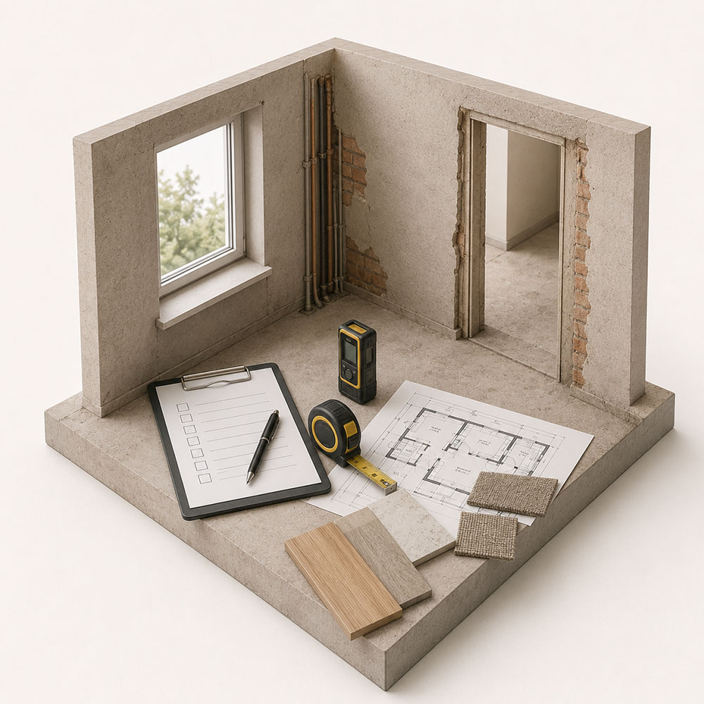 BYGGMARIO AS - totalrenovering Stavanger - Befaring
